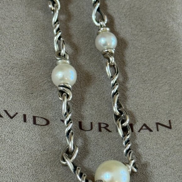 David Yurman Continuance Pearl Necklace - Picture 2 of 6